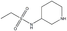 N-(piperidin-3-yl)ethane-1-sulfonamide 구조식 이미지