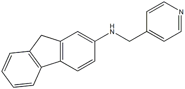 N-(pyridin-4-ylmethyl)-9H-fluoren-2-amine Structure