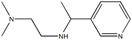 N,N-dimethyl-N'-(1-pyridin-3-ylethyl)ethane-1,2-diamine Structure