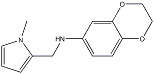 N-[(1-methyl-1H-pyrrol-2-yl)methyl]-2,3-dihydro-1,4-benzodioxin-6-amine Structure