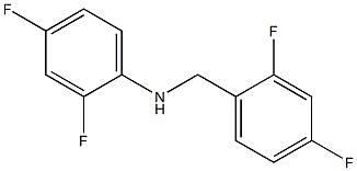N-[(2,4-difluorophenyl)methyl]-2,4-difluoroaniline 구조식 이미지