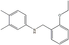 N-[(2-ethoxyphenyl)methyl]-3,4-dimethylaniline 구조식 이미지