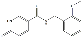 N-[(2-methoxyphenyl)methyl]-6-oxo-1,6-dihydropyridine-3-carboxamide Structure