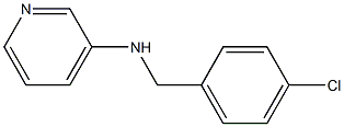 N-[(4-chlorophenyl)methyl]pyridin-3-amine Structure