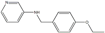 N-[(4-ethoxyphenyl)methyl]pyridin-3-amine 구조식 이미지