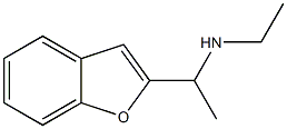 N-[1-(1-benzofuran-2-yl)ethyl]-N-ethylamine Structure