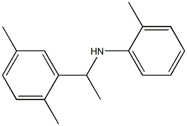 N-[1-(2,5-dimethylphenyl)ethyl]-2-methylaniline Structure