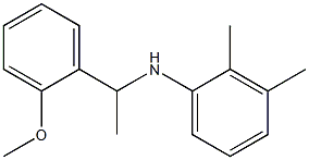 N-[1-(2-methoxyphenyl)ethyl]-2,3-dimethylaniline 구조식 이미지