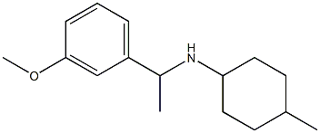 N-[1-(3-methoxyphenyl)ethyl]-4-methylcyclohexan-1-amine Structure