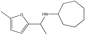 N-[1-(5-methylfuran-2-yl)ethyl]cycloheptanamine 구조식 이미지