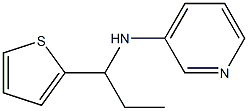 N-[1-(thiophen-2-yl)propyl]pyridin-3-amine Structure