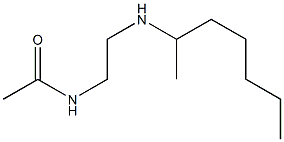 N-[2-(heptan-2-ylamino)ethyl]acetamide 구조식 이미지