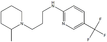 N-[3-(2-methylpiperidin-1-yl)propyl]-5-(trifluoromethyl)pyridin-2-amine Structure