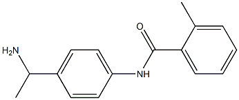 N-[4-(1-aminoethyl)phenyl]-2-methylbenzamide 구조식 이미지