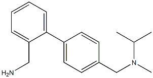 N-{[2'-(aminomethyl)-1,1'-biphenyl-4-yl]methyl}-N-isopropyl-N-methylamine Structure