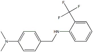 N-{[4-(dimethylamino)phenyl]methyl}-2-(trifluoromethyl)aniline 구조식 이미지