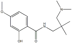 N-{2-[(dimethylamino)methyl]-2-methylpropyl}-2-hydroxy-4-methoxybenzamide Structure