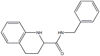 N-benzyl-1,2,3,4-tetrahydroquinoline-2-carboxamide Structure