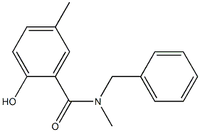 N-benzyl-2-hydroxy-N,5-dimethylbenzamide Structure