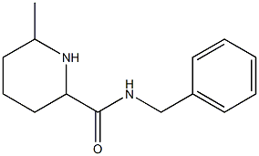 N-benzyl-6-methylpiperidine-2-carboxamide Structure