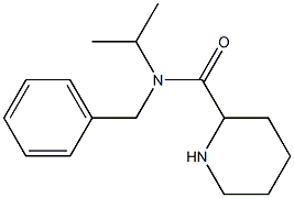 N-benzyl-N-isopropylpiperidine-2-carboxamide 구조식 이미지