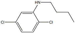 N-butyl-2,5-dichloroaniline 구조식 이미지