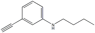 N-butyl-3-ethynylaniline 구조식 이미지