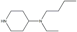 N-butyl-N-ethylpiperidin-4-amine 구조식 이미지