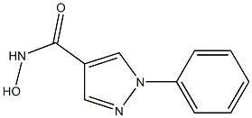 N-hydroxy-1-phenyl-1H-pyrazole-4-carboxamide Structure