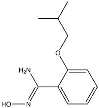 N'-hydroxy-2-isobutoxybenzenecarboximidamide Structure