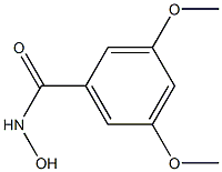 N-hydroxy-3,5-dimethoxybenzamide 구조식 이미지