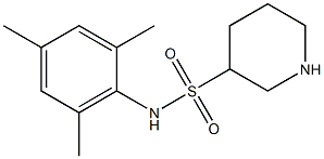 N-mesitylpiperidine-3-sulfonamide Structure