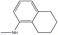 N-methyl-5,6,7,8-tetrahydronaphthalen-1-amine 구조식 이미지