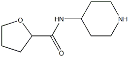 N-piperidin-4-yltetrahydrofuran-2-carboxamide 구조식 이미지