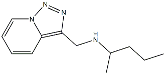 pentan-2-yl({[1,2,4]triazolo[3,4-a]pyridin-3-ylmethyl})amine Structure