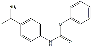phenyl N-[4-(1-aminoethyl)phenyl]carbamate 구조식 이미지