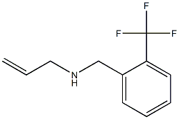 prop-2-en-1-yl({[2-(trifluoromethyl)phenyl]methyl})amine 구조식 이미지