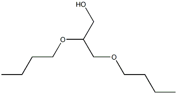 2,3-Dibutoxy-propan-1-ol 구조식 이미지
