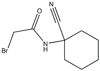 2-Bromo-N-(1-cyano-cyclohexyl)-acetamide 구조식 이미지