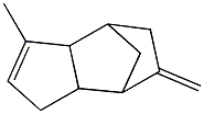 4,7-Methano-1H-indene,  3a,4,5,6,7,7a-hexahydro-3-methyl-6-methylene- 구조식 이미지