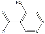 5-hydroxypyridazine-4-carboxylate 구조식 이미지