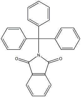 2-trityl-1H-isoindole-1,3(2H)-dione 구조식 이미지