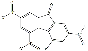 4-bromo-2,5,7-trisnitro-9H-fluoren-9-one Structure