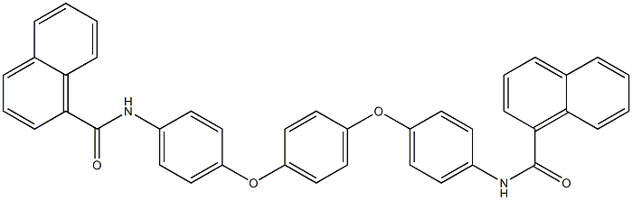 N-(4-{4-[4-(1-naphthoylamino)phenoxy]phenoxy}phenyl)-1-naphthamide Structure