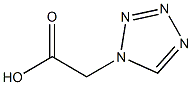 1H-tetraazol-1-ylacetic acid 구조식 이미지