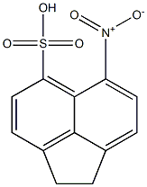 6-nitro-1,2-dihydro-5-acenaphthylenesulfonic acid 구조식 이미지