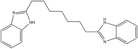 2-[7-(1H-benzimidazol-2-yl)heptyl]-1H-benzimidazole Structure