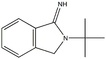 2-tert-butyl-1-isoindolinimine Structure