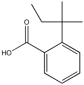 2-tert-pentylbenzoic acid Structure