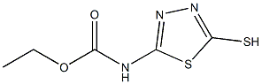 ethyl 5-sulfanyl-1,3,4-thiadiazol-2-ylcarbamate Structure